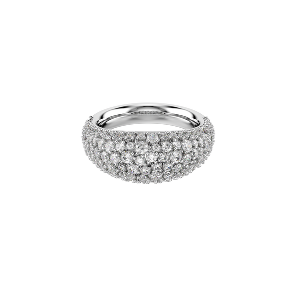 Sublima ring, White, Rhodium plated — article 5737598