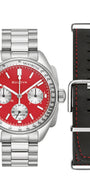 Bulova Stainless Steel Heritage Mens Watch