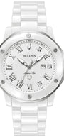 Bulova Stainless Steel & Ceramic Marc Anthony Ladies Watch
