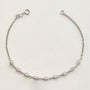 14KW 0.55CTW BAGUETTE DIAMOND ADJUSTABLE BRACELET
