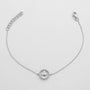 14KW 0.12CTW BLUE AND WHITE DIAMOND ADJUSTABLE