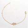 14KY 0.25CTW DIAMOND EVIL EYE HAMSA BRACELET