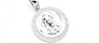SS Moissanite Pendant