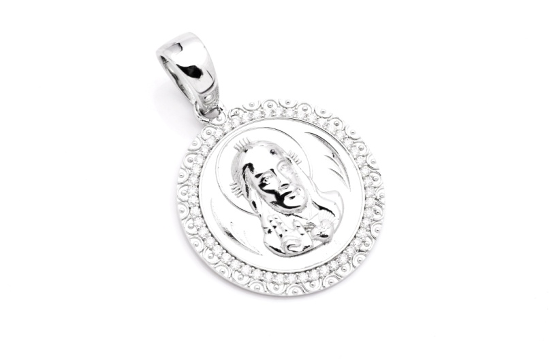 SS Moissanite Pendant