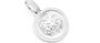SS Moissanite Pendant