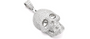 SS Moissanite Pendant