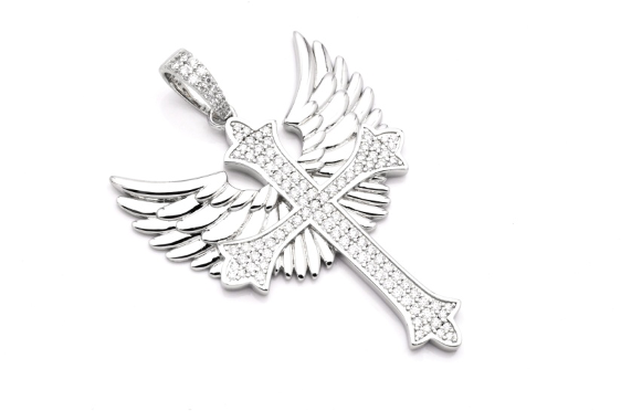 SS Moissanite Pendant