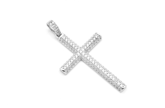 SS Moissanite Pendant