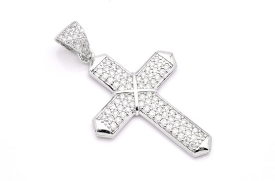 SS Moissanite Pendant