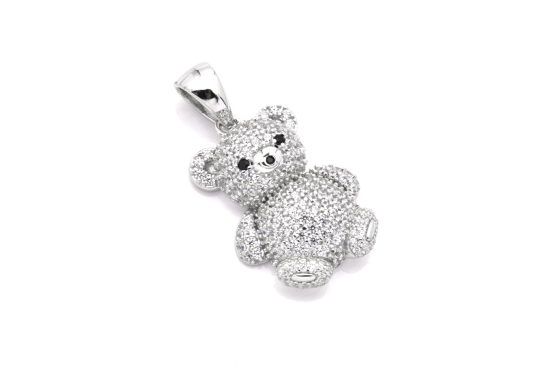 SS Moissanite Pendant