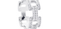 SS Moissanite Fashion Eternity Band