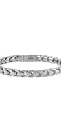 Bulova Stainless Steel Classic Jewelry Mens Bracelet
