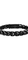 Bulova Stainless Steel Classic Jewelry Mens Bracelet