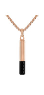 Bulova Stainless Steel Luxury Jewelry Mens Necklace