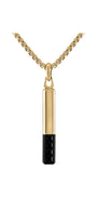 Bulova Stainless Steel Luxury Jewelry Mens Necklace