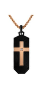 Bulova Stainless Steel Luxury Jewelry Mens Necklace