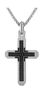 Bulova Sterling Silver 925 Luxury Jewelry Mens Necklace