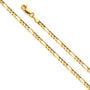 14KY 3.1MM Figaro 3+1 Concave Chain