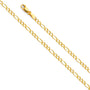 14KY 2.7MM Figaro 3+1 Chain