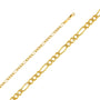 14KY 4mm Figaro 3+1 YP Chain