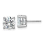 14kw 3ct Cert Lab Grown Dia VS/SI+ G+ Round Comp Heavyweight Earrings