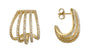EFFY 14K YELLOW GOLD DIAMOND EARRINGS