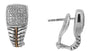 EFFY 925 SILVER DIAMOND EARRINGS