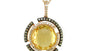 EFFY 14K ROSE GOLD DIAMOND, BROW DIAMOND, AND CITRINE PENDANT