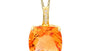 EFFY 14K YELLOW GOLD DIAMOND,CITRINE PENDANT