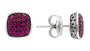 EFFY 925 STERLING SILVER ,RUBY EARRINGS