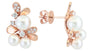 EFFY 14K ROSE GOLD DIAMOND,AKOYA PEARL EARRINGS