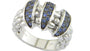 EFFY 925 STERLING SILVER SAPPHIRE RING