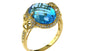 EFFY 14K YELLOW and WHITE GOLD DIAMOND