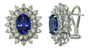 EFFY 14K WHITE GOLD EARRINGS