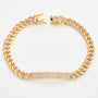 14KY 2.15CTW DIAMOND MIAMI CUBAN BRACELET WITH DIA