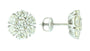 EFFY 14K WHITE GOLD EARRINGS