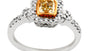 EFFY 18K WHITE GOLD RING