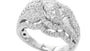EFFY 18K WHITE GOLD RING