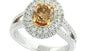EFFY 14K WHITE and YELLOW GOLD RING