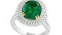 EFFY 18K WHITE and YELLOW GOLD RING