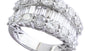 EFFY 14K WHITE GOLD ,DIAMOND RING