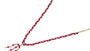 EFFY 14K YELLOW GOLD DIAMOND,NATURAL RUBY NECKLACE