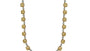 EFFY 14K WHITE and YELLOW GOLD DIAMOND,NATURAL YELLOW DIAMOND NECKLACE
