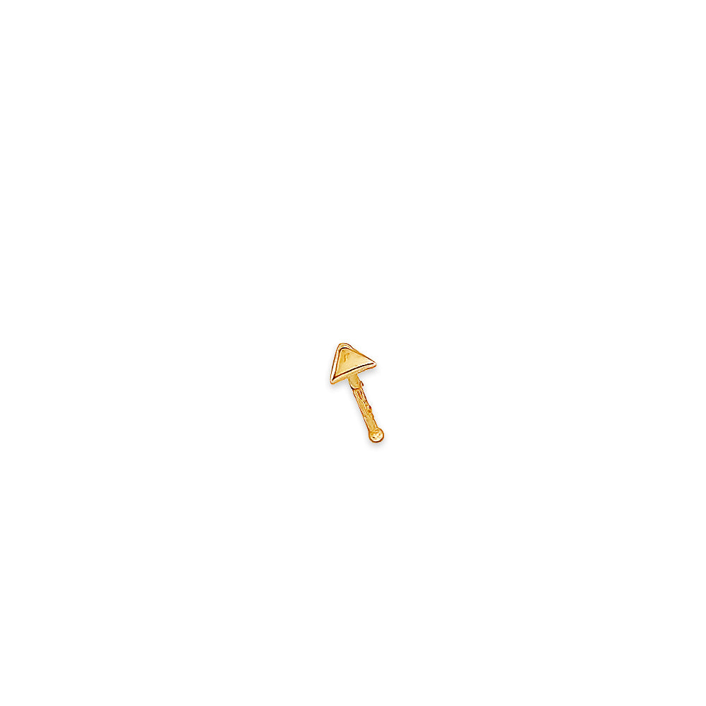 14K Triangle Nose Jewelry