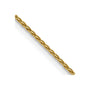 14k .8mm D/C Parisian Wheat Chain