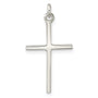 Sterling Silver Polished Cross Pendant
