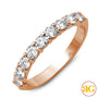 14KR 0.70 CTW 9-STONE MACHINE SET BAND