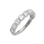 14KW 1.50CTW CUSHION DIAMOND 9-STONE BAND