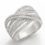 14KW 1.45CTW DESIGNER BAGUETTE DIAMOND BAND