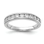 14k White Gold 3/4 ct Lab Grown Diamond VS/SI+ G+ Complete Band